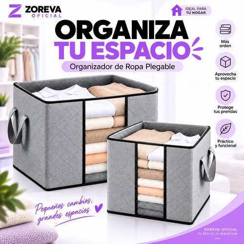 Organizador de Ropa Plegable
