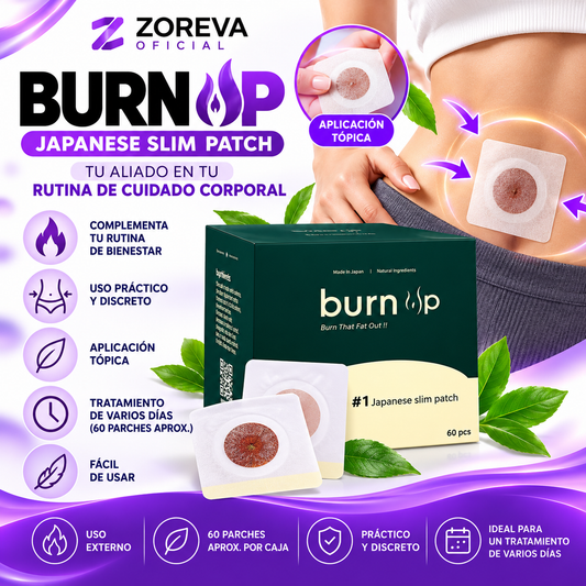 BURN UP – JAPANESE SLIM PATCH 🔥