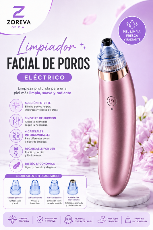 Limpiador Facial Eléctrico