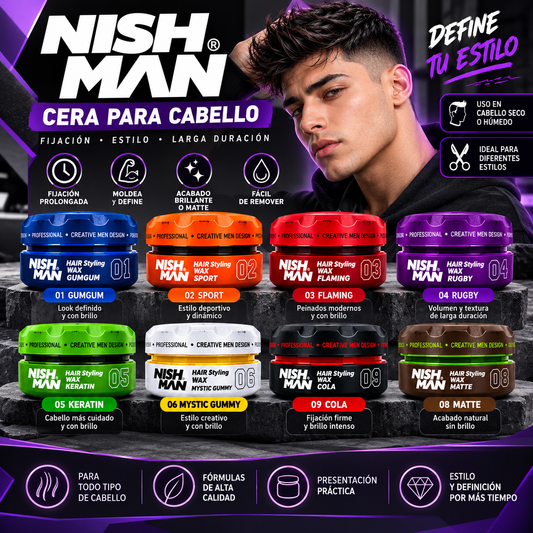 CERA PARA CABELLO NISH MAN