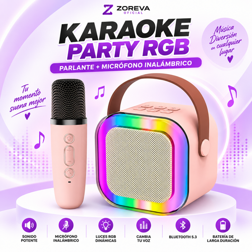 🎶 KARAOKE PARTY RGB PRO