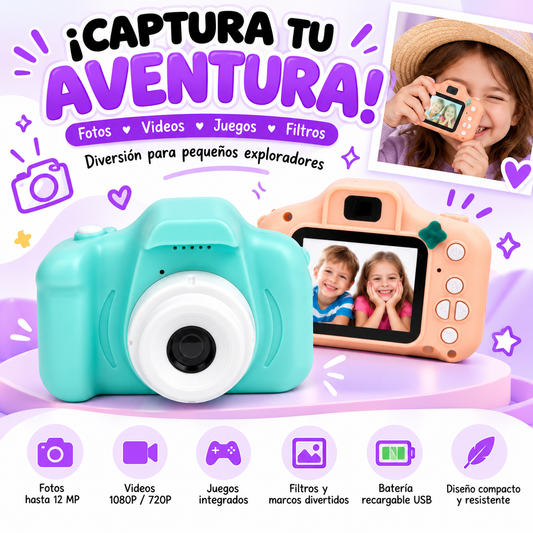 📸 CÁMARA DIGITAL INFANTIL
